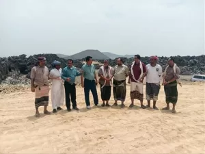 اخبار وردت الآن – شبوة: بدء تنفيذ مشروع بناء خزان مياه الخبية في منطقة بئر علي – رضوم