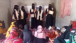 اخبار وردت الآن – متطوعات المركز الصحي في باتيس يجرين حملات توعية في الميدان من أجل المنطقة