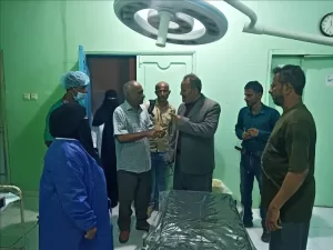 اخبار وردت الآن – مدير صحة أبين يثني على مستشفى زنجبار خلال أول زيارة له منذ تعيينه في المنصب.