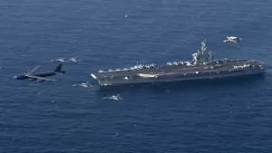 الدويري: إرسال حاملة طائرات أميركية يشكل تهديداً لإيران وما تعنيه هذه الخطوة