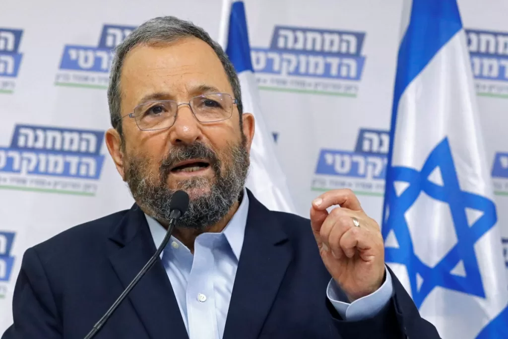 Former Israeli Prime Minister Ehud Barak.