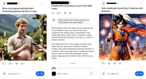 تطبيق ميتا الذكاء الاصطناعي كارثة على الخصوصية