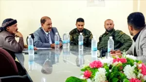 تقارير من وردت الآن – محافظ الضالع يتباحث مع قائد القوات الاستقرارية حول الأوضاع الاستقرارية في المحافظة