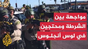 شاهد أمريكا.. مواجهات بين الشرطة الفيدرالية ومحتجين على ملاحقة المهاجرين