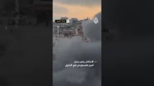 شاهد الاحتلال يفجر منزل أسير فلسطيني في الخليل بالضفة الغربية