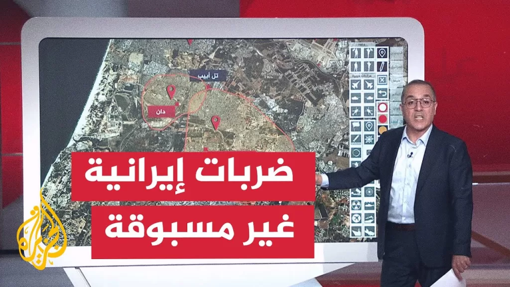 عبر الخريطة التفاعلية.. ما المناطق المستهدفة من قبل إيران بإسرائيل؟