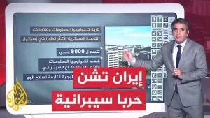 شاهد عبر الخريطة التفاعلية.. هجوم إيراني على قرية تكنولوجيا المعلومات والاتصالات في بئر السبع