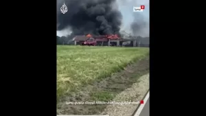 شاهد قصف صاروخي أوكراني يستهدف منطقة كورسك جنوبي روسيا