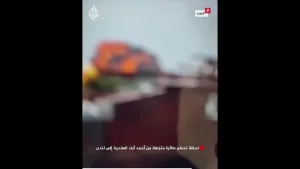 شاهد لحظة تحطم طائرة متجهة من أحمد آباد الهندية إلى لندن