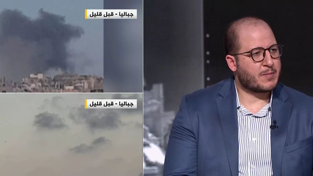 مراسل الجزيرة: الاحتلال يقصف منطقة الكمين في جباليا بأحزمة نارية