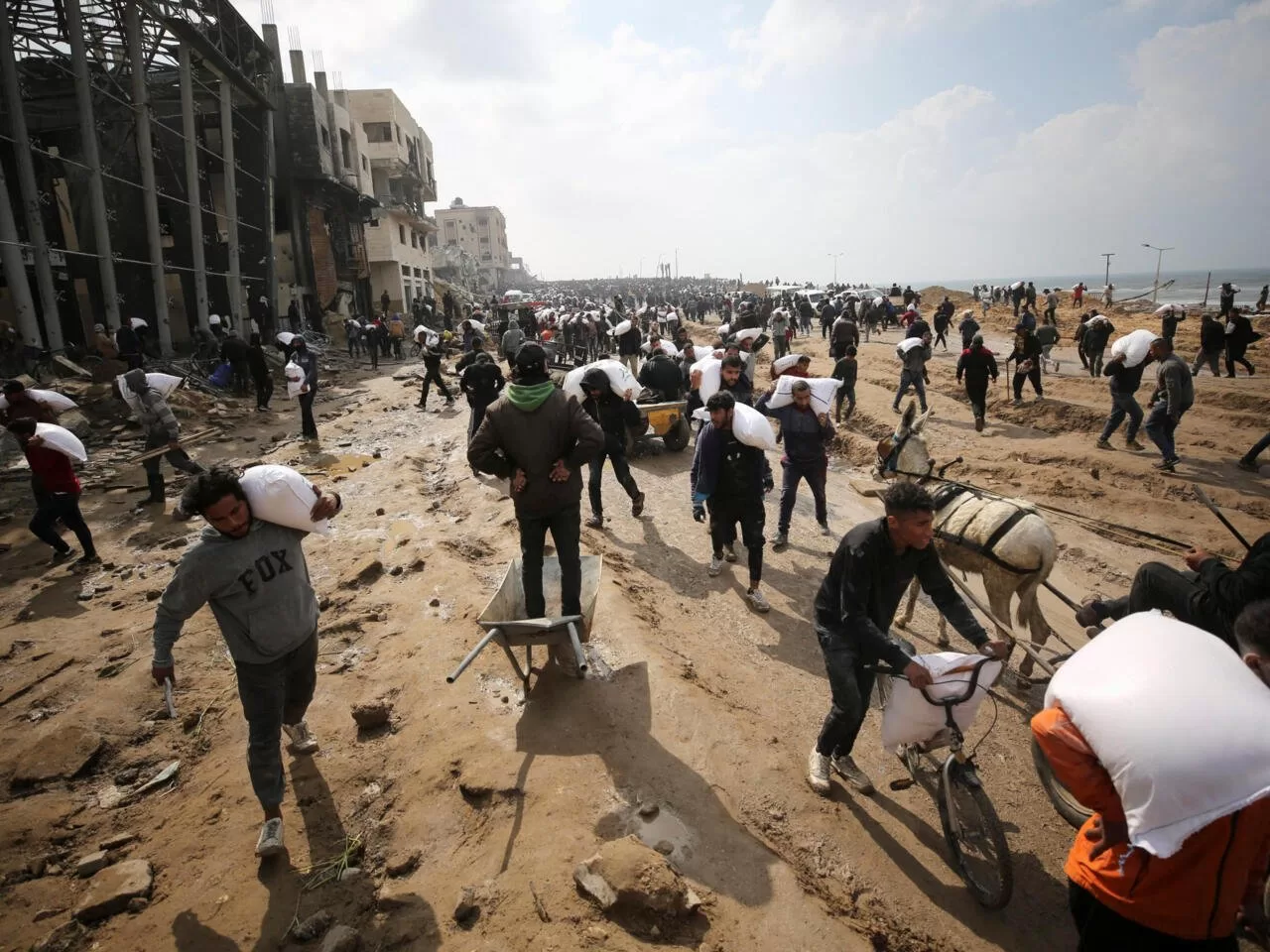 ضحايا الطعام القاتل استمرار قتل الجائعين في غزة بلا أي