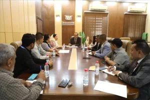 عناوين عدن – وزير الرعاية الطبية يجتمع مع مدير مكتب خدمات الأمم المتحدة للمشاريع في اليمن لمناقشة الأمور المتعلقة.