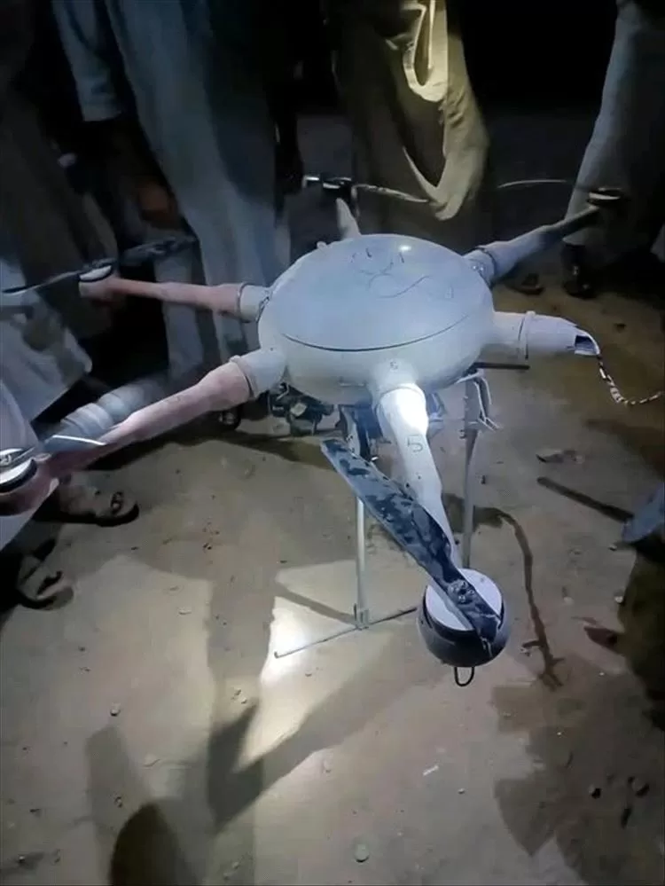 اسقاط طائرة حوثية بجبهة "رغوان" بمأرب