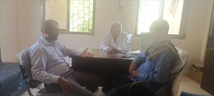 مسؤولو الزراعة والمياه بأبين يبحثون مع قيادة سرار تعزيز التدخلات التنموية في المديرية