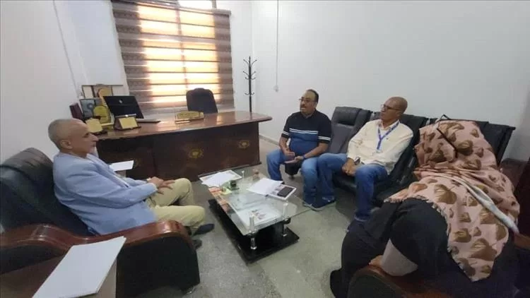 الشبحي يناقش مع هاندي كاب دعم المعاقين حركياً