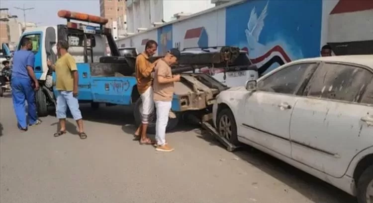 مديرية المنصورة تبدأ حملة لإزالة السيارات المتهالكة من الشوارع