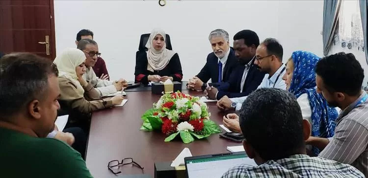 رئيس الجهاز المركزي للإحصاء تبحث مع صندوق الأمم المتحدة للسكان والأوتشا تعزيز التعاون  المشترك