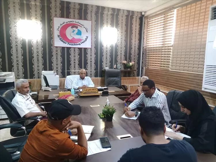 مدير عام مستشفى الصداقة يستقبل ممثلي منظمة أطباء بلا حدود الفرنسية
