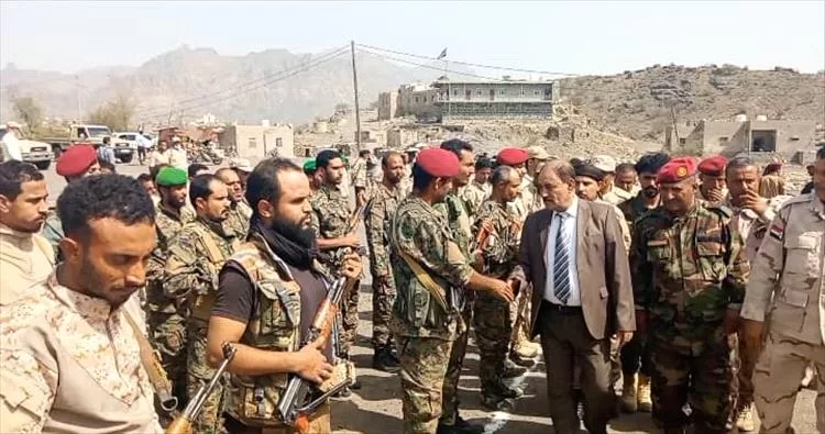 محافظ الضالع يُدشن المرحلة الثانية من العام التدريبي الجاري في معسكر الجربا