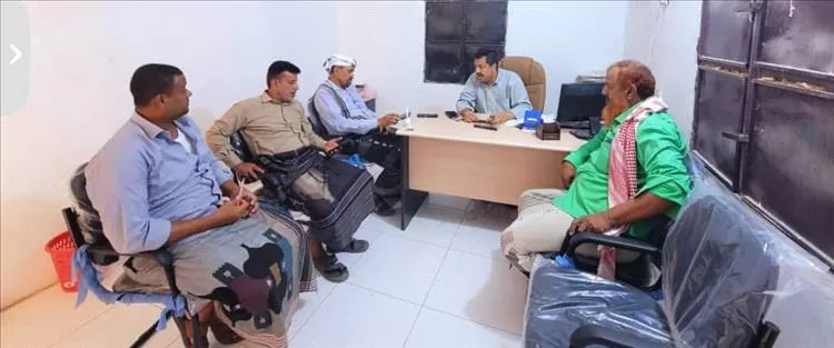 مدير عام رضوم يترأس اجتماعاً لمناقشة تحسين خدمات الكهرباء ومعالجة التحديات بالتنسيق مع شركة الغاز