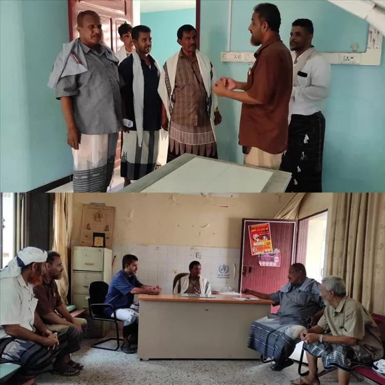 مدير عام مودية في زيارة تفقدية لمستشفى المديرية ويؤكد: سنعمل جاهدين لتحسين أوضاعه وتوفير الكهرباء بشكل عاجل