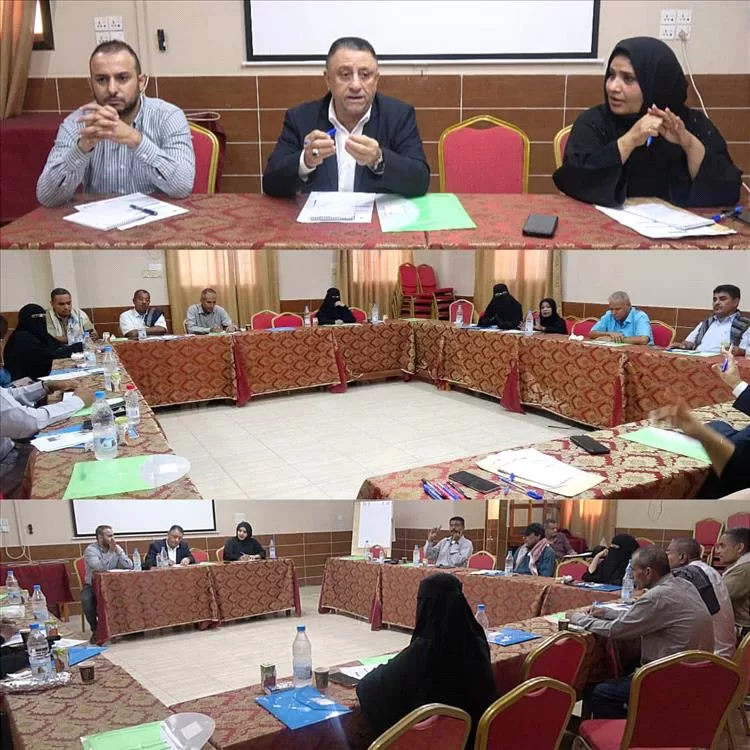 نائب محافظ ابين يترأس اجتماعا للجنة الاستشارية وممثلي منتدى التنمية السياسية ومشروع تعزيز التماسك الاجتماعي