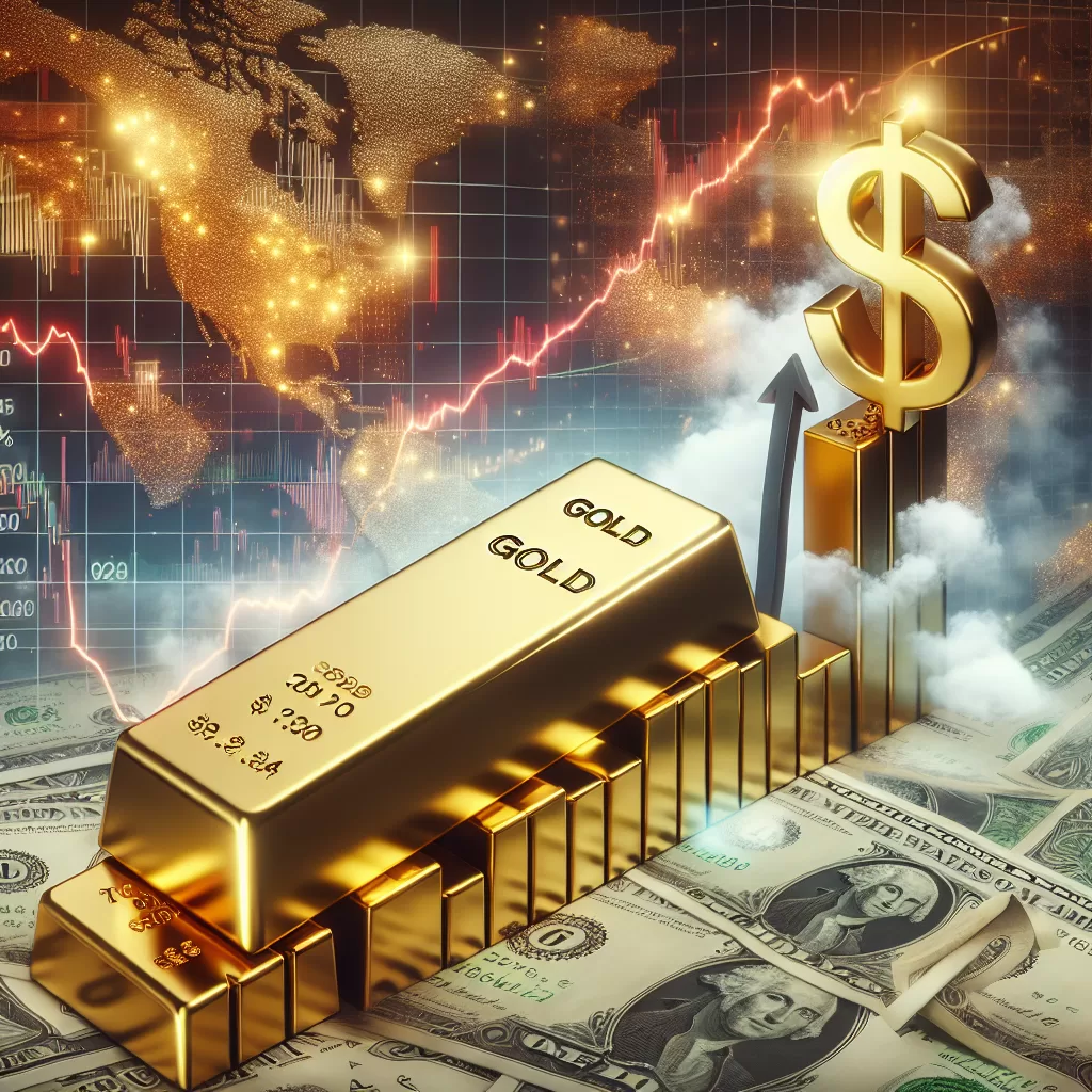 الذهب يرتفع وسط تراجع الدولار وتصاعد حدة الحرب التجارية