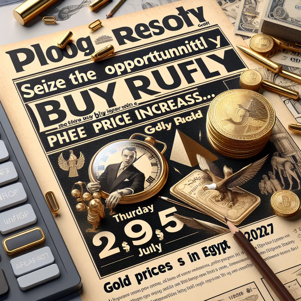 إلحق إشترى بسرعة قبل ما يرفع.. سعر الذهب اليوم في مصر الخميس 10 يوليو 2025 - بوابة الزهراء