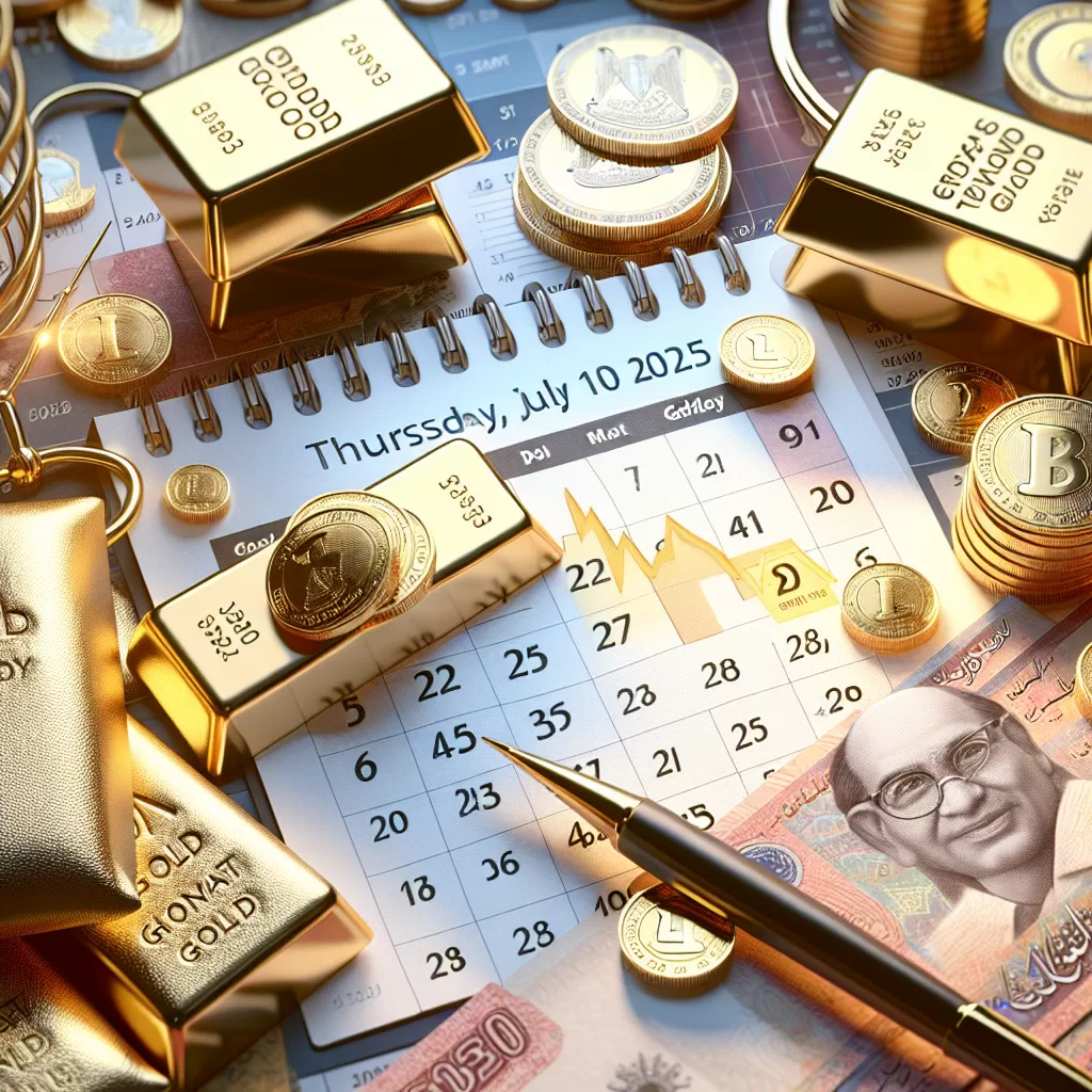 تعرف على أسعار الذهب اليوم الخميس 10 يوليو 2025 في مصر.. عيار 21 يسجل 4620 جنيها - مصر نيوز