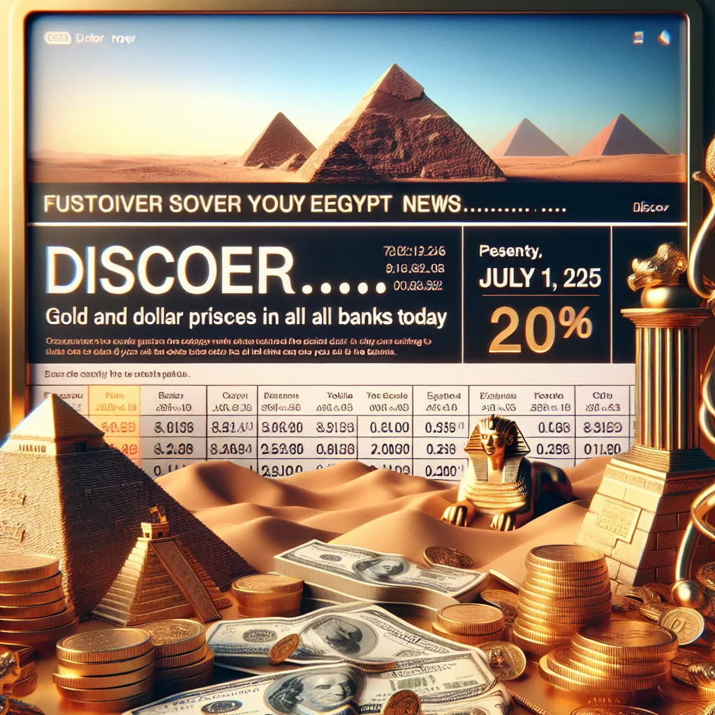 الان تعرف على .. سعر الذهب والدولار في جميع البنوك اليوم 10 يوليو 2025 في مصر - بوابة الزهراء