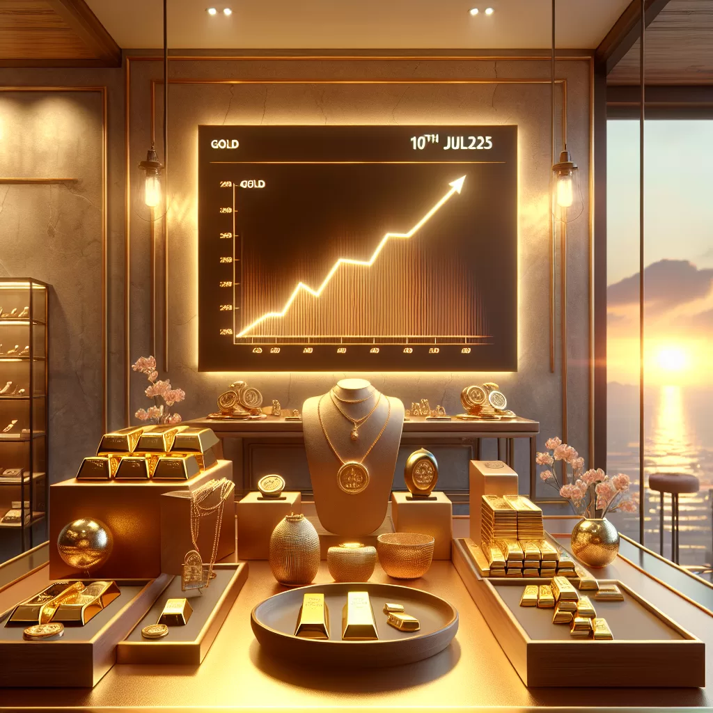 «ارتفاع مفاجئ».. أسعار الذهب تواصل الصعود مساء اليوم 10 يوليو 2025 - بوابة الزهراء