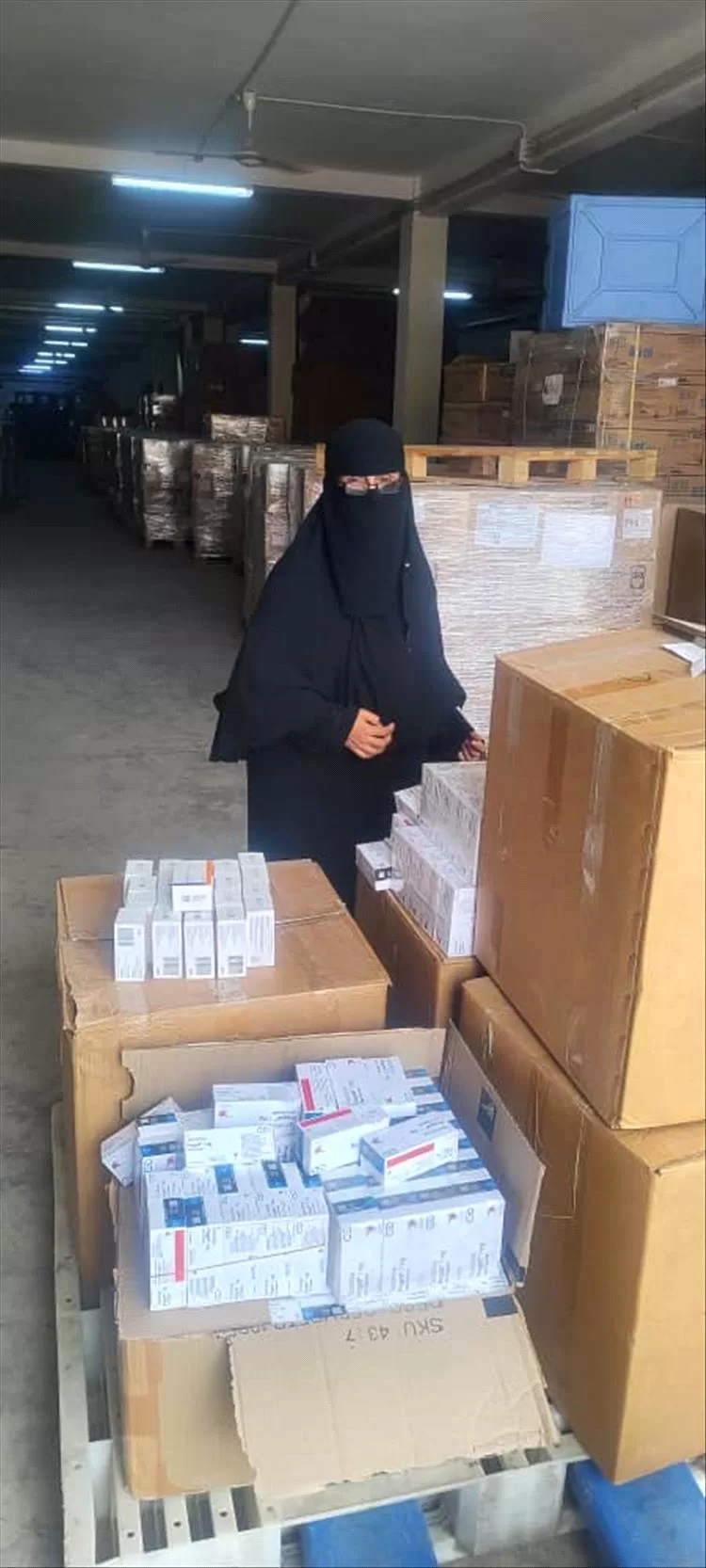 الإمداد الدوائي يرفد عدد من المرافق الصحية بالأدوية والمستلزمات الطبية