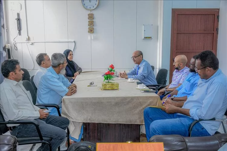 جامعة عدن تبحث مع منظمة