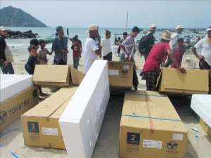 اخبار عدن – هيئة مصائد خليج عدن تبدأ توزيع 125 محركًا ومعدات صيد متكاملة للمستفيدين