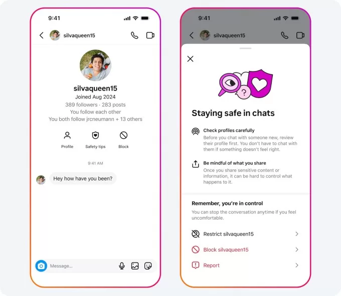 إنستجرام يضيف حماية جديدة للحسابات التي تركز بشكل أساسي على