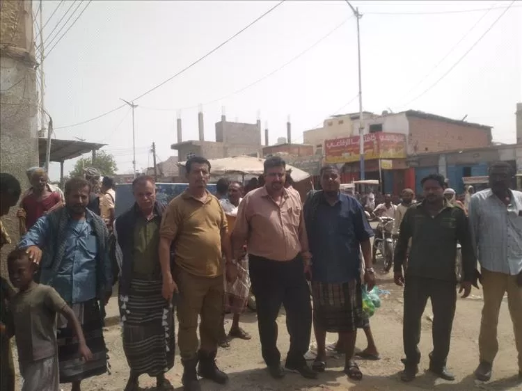 انتقالي زنجبار والسلطة المحلية ينفذان حملة ميدانية لتنظيم الأسواق وضبط المخالفين