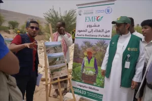 اخبار المناطق – FMF تقدم نتائج مشاريعها الزراعية في حضرموت خلال زيارة وفد من برنامج الأغذية العالمي