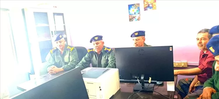 تدشين النظام الإلكتروني للسجل المدني في مديرية لودر بمحافظة أبين