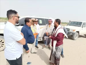 اخبار المناطق – المدير السنة لخنفر اليوسفي يزور موقع العمل في مشروع سد حسان