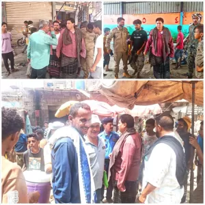 اخبار المناطق – بدء حملة تنظيف واسعة لإزالة الفوضى من شوارع الحوطة