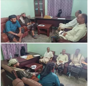 اخبار المناطق – لحج: اجتماع مشترك للأمن والقضاء في طور الباحة