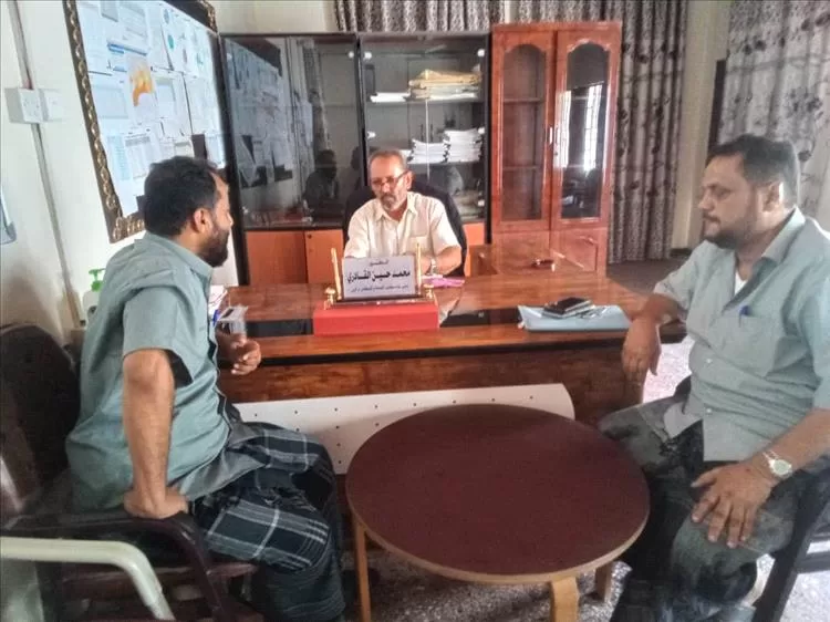 مدير عام صحة أبين يلتقي قيادات صحية بلودر ويؤكد دعمه لاستمرار التطوير