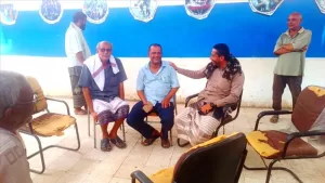 اخبار المناطق – مدير مكتب الفئة الناشئة والرياضة في لحج يتفقد نادي الشرارة ويستعرض أنشطته