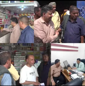 اخبار المناطق – مكتب الصناعة والتجارة بأبين والسلطة المحلية زنجبار تقومان بزيارة ميدانية للسوق