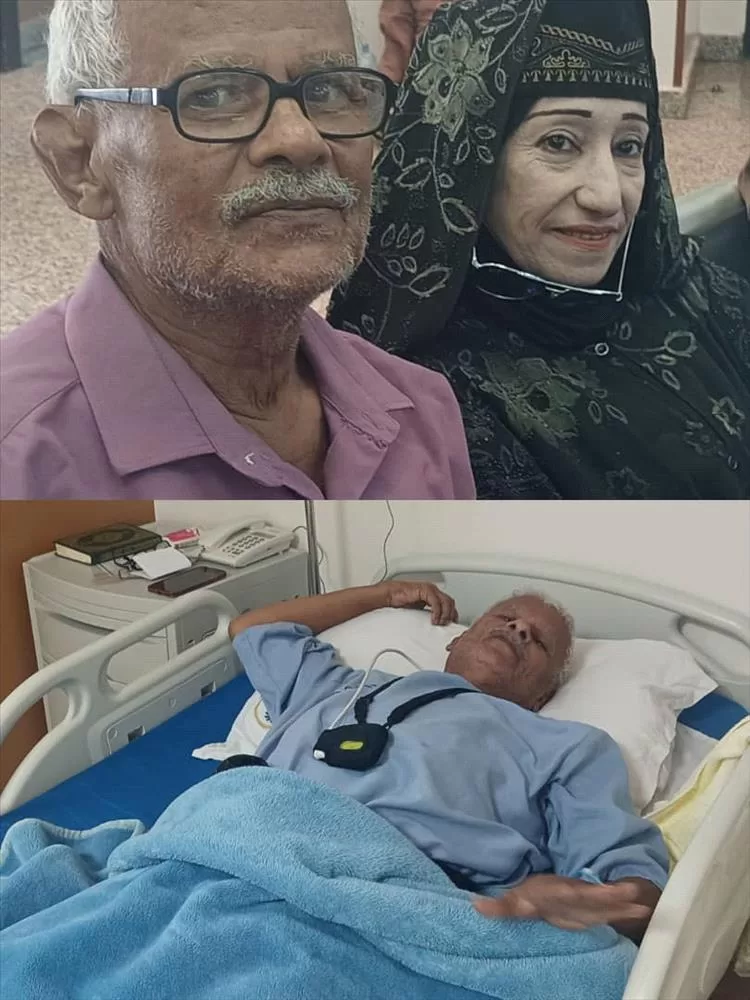 أمل كعدل تطمئن عن صحة  الموسيقار بن غودل الذي سيخضع لعملية في القلب بمستشفى الأمير محمد بن سلمان