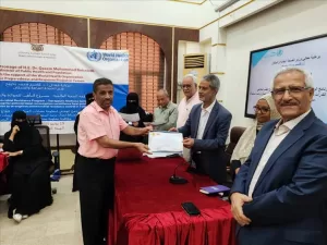 اخبار عدن – اختتام ورشة عمل لتقوية مهارات ضباط الاتصال في رصد استهلاك مضادات الميكروبات في عدن