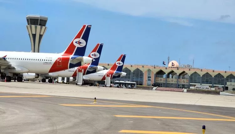 الخطوط الجوية اليمنية تُعيد طائرتها المتضررة إلى الخدمة