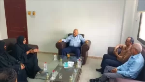 اخبار عدن – البيشي والسباعي يبحثان تعزيز الوعي الصحي وتغيير السلوكيات المواطنونية في الرعاية الطبية