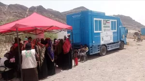 اخبار عدن – الحكمة تستمر في إجراء الحملات الطبية المتنقلة بدعم من الكويت