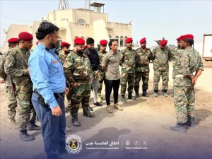 اخبار عدن – السقاف يتفقد ميناء المنطقة الحرة في عدن ويستعرض الجهود الأمنية المستمرة